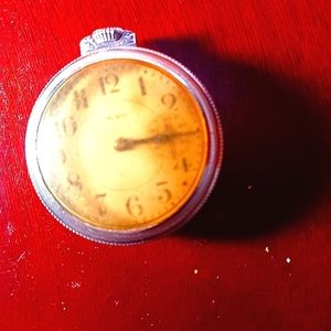 Elgin railroad pocket watch 1906-1920...has a train engraved on back....